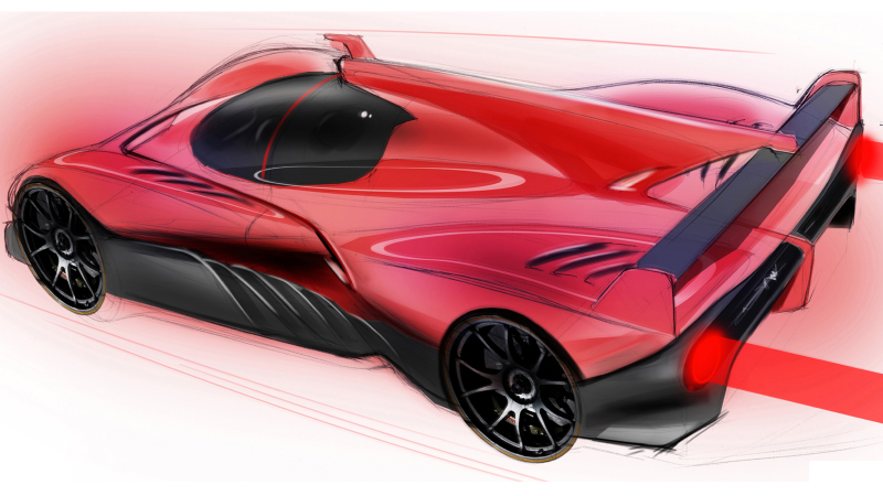 Illustration for article titled This Gorgeous Hi-Tech Ferrari Race Car Might Battle At Le Mans As A Privateer